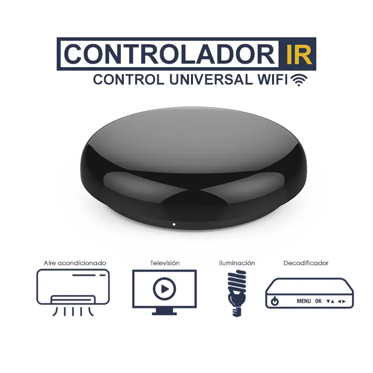 Control Remoto IR Inteligente Wi-Fi Tuya Smart